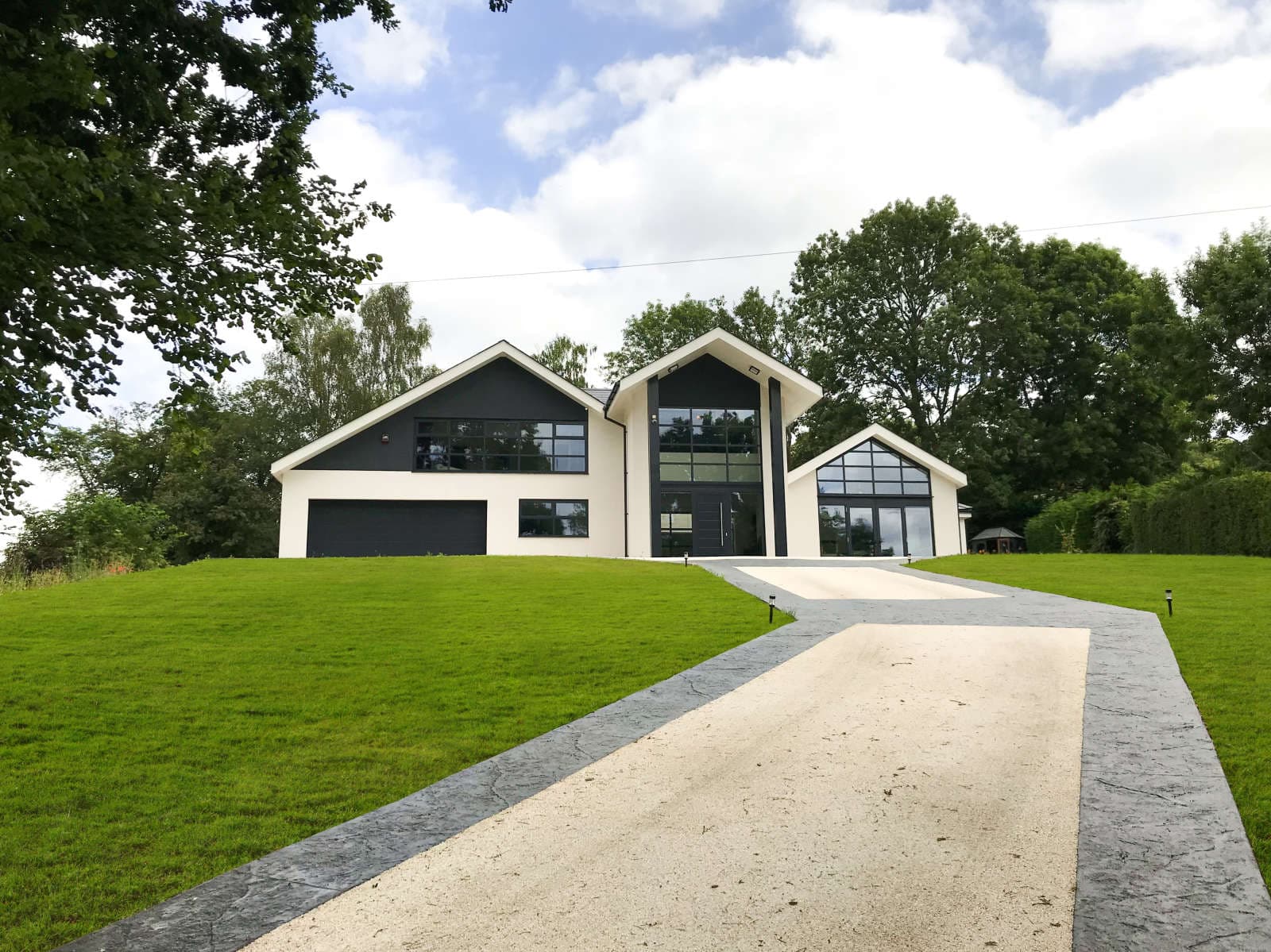 Unique contemporary house